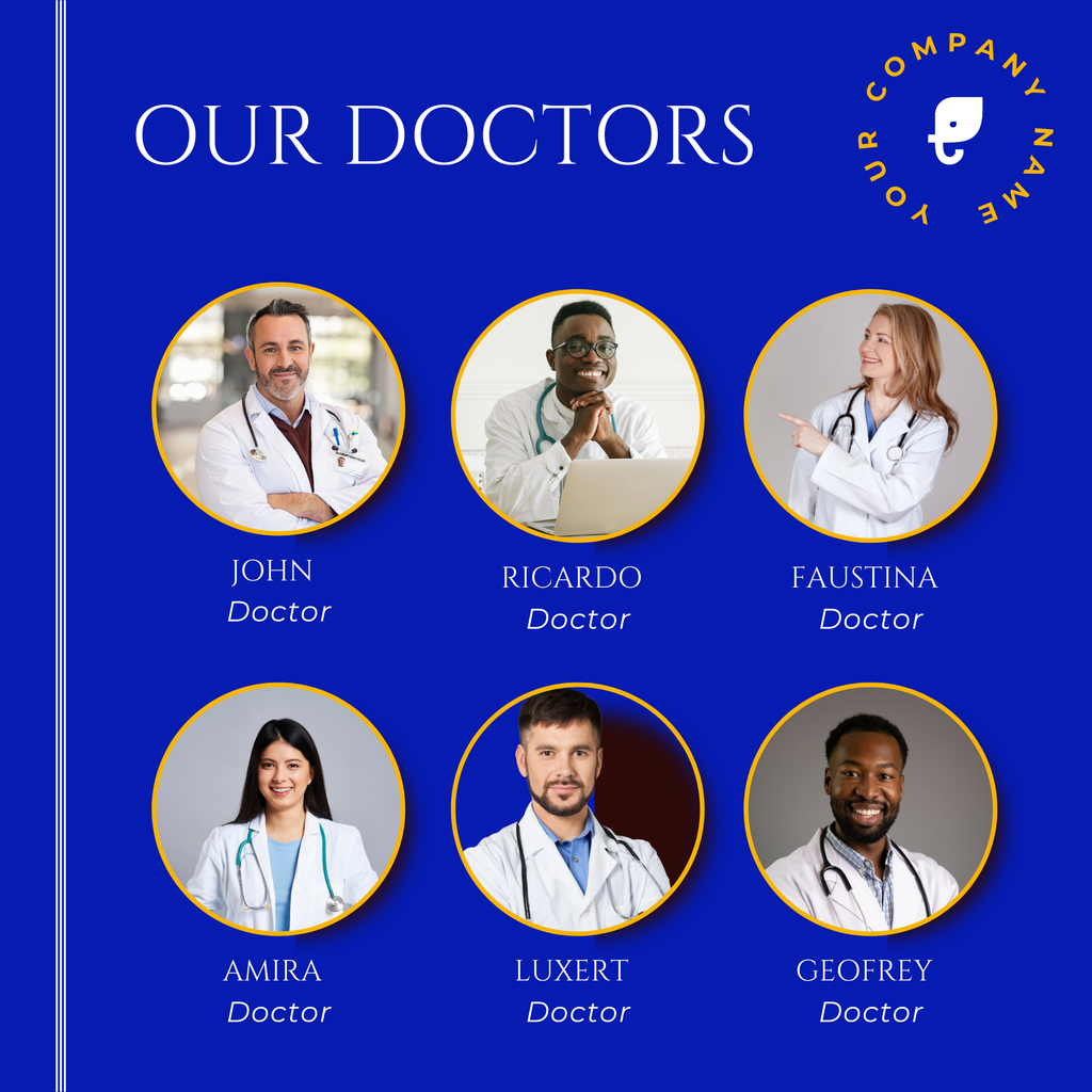 Organization Teams — Canva template