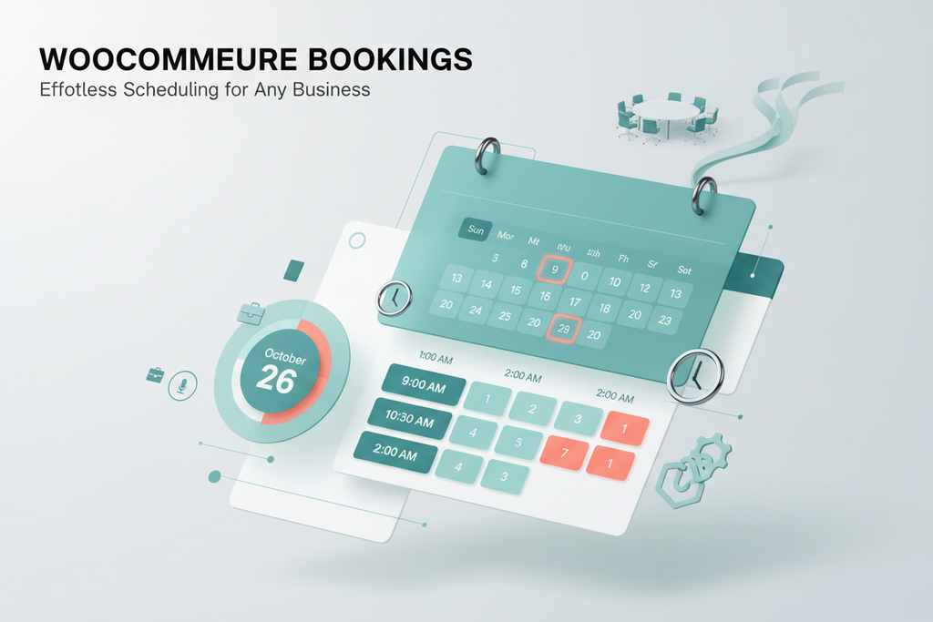 WooCommerce Bookings allows businesses to offer appointments, reservations, rentals, services, and scheduled bookings directly through their WooCommerce store. Customers can choose available times, dates, resources, and capacities, making it ideal for service businesses, rental companies, consultants, and event organizers.
