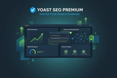 Yoast SEO Premium enhances your website's search performance through powerful optimization tools, content analysis, readability checks, internal linking suggestions, and automated technical improvements. It helps websites achieve better visibility and higher rankings in search engines while simplifying the SEO process for all skill levels.